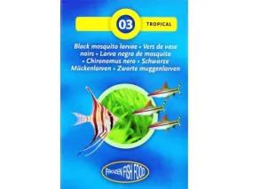 3F- Black mosquito / Vers de vase noir 100g Blister