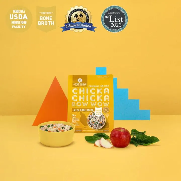 A Pup Above Chicka Bow Wow Human Grade Frozen Dog Food