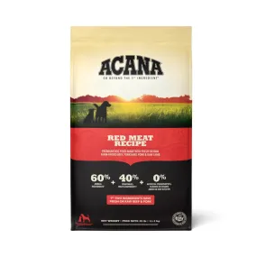 Acana Red Meat Recipe Grain Free Dog Dry Food