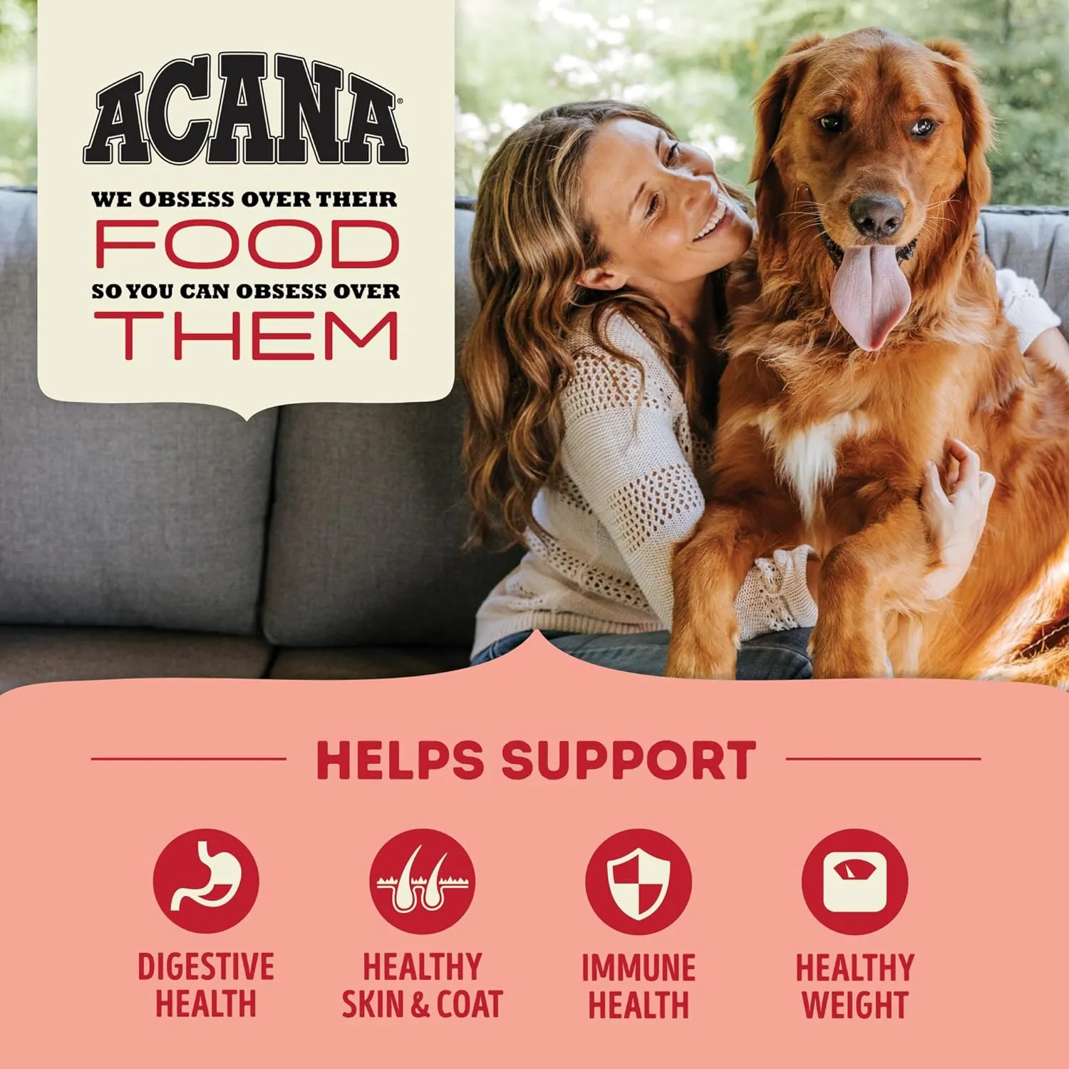 Acana Red Meat Recipe Grain Free Dog Dry Food