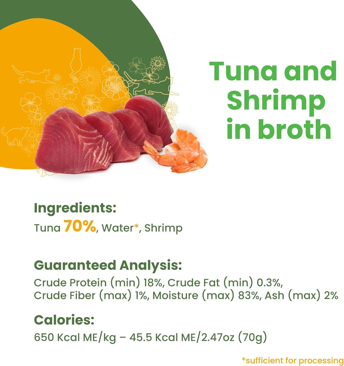 Almo Nature HQS Natural Tuna With Shrimp In Broth Cat Wet Food