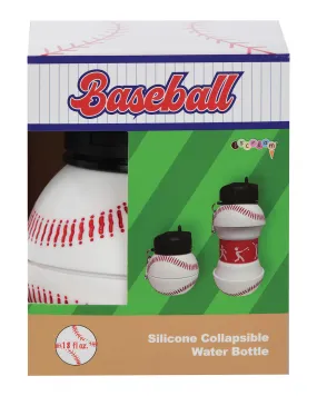 Baseball Collapsible Water Bottle