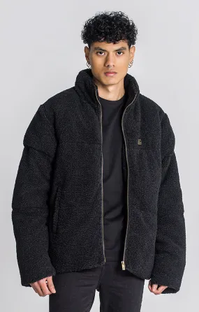 Black Teddy Puffer Jacket