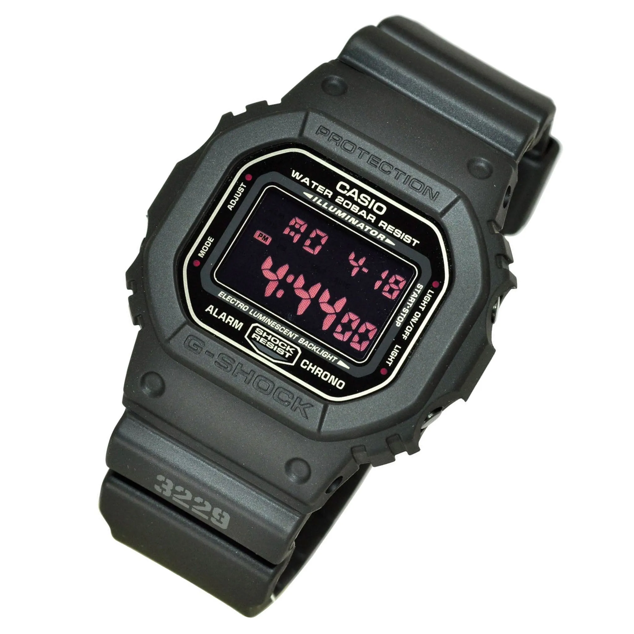 Casio G-SHOCK Black Resin Series Digital Men's Watch - DW5600MS-1D