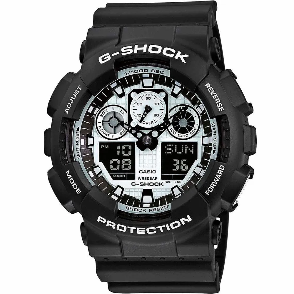 Casio G-Shock GA100BW-1A Watch