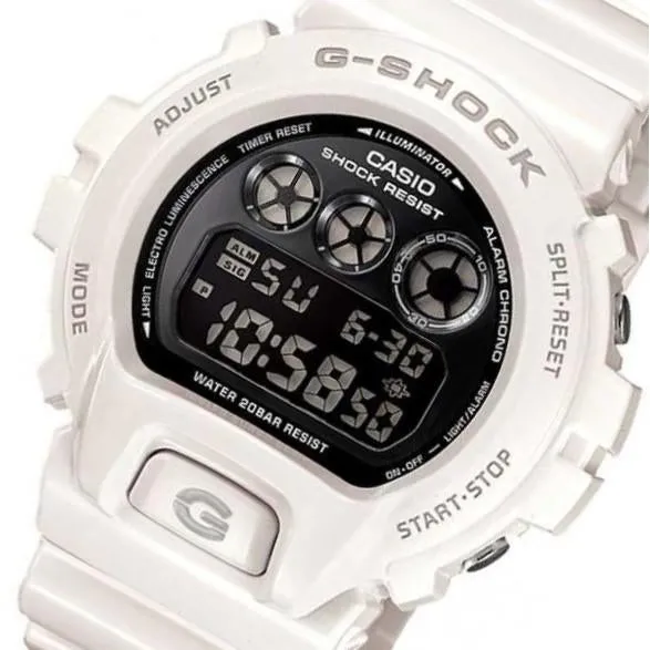 Casio G-SHOCK White Digital Men's Watch - DW6900NB-7D