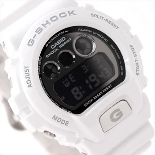 Casio G-SHOCK White Digital Men's Watch - DW6900NB-7D