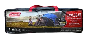 Coleman Carlsbad 4-Person Dark Room Dome Tent