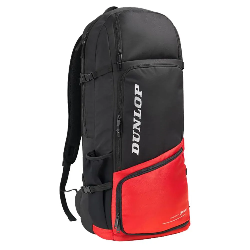 CX Performance Long Tennis Backpack Black and Red