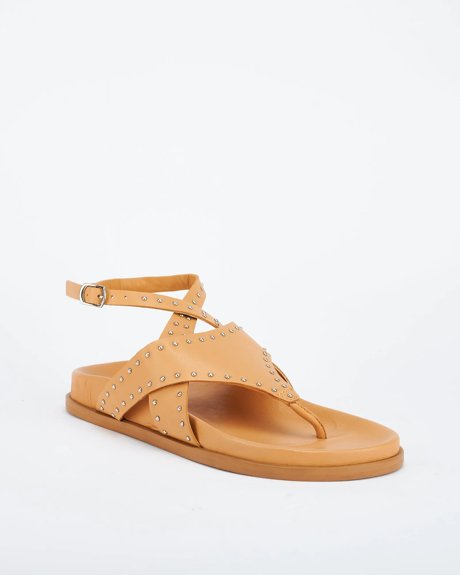 Faust Footbed Tan/Silver