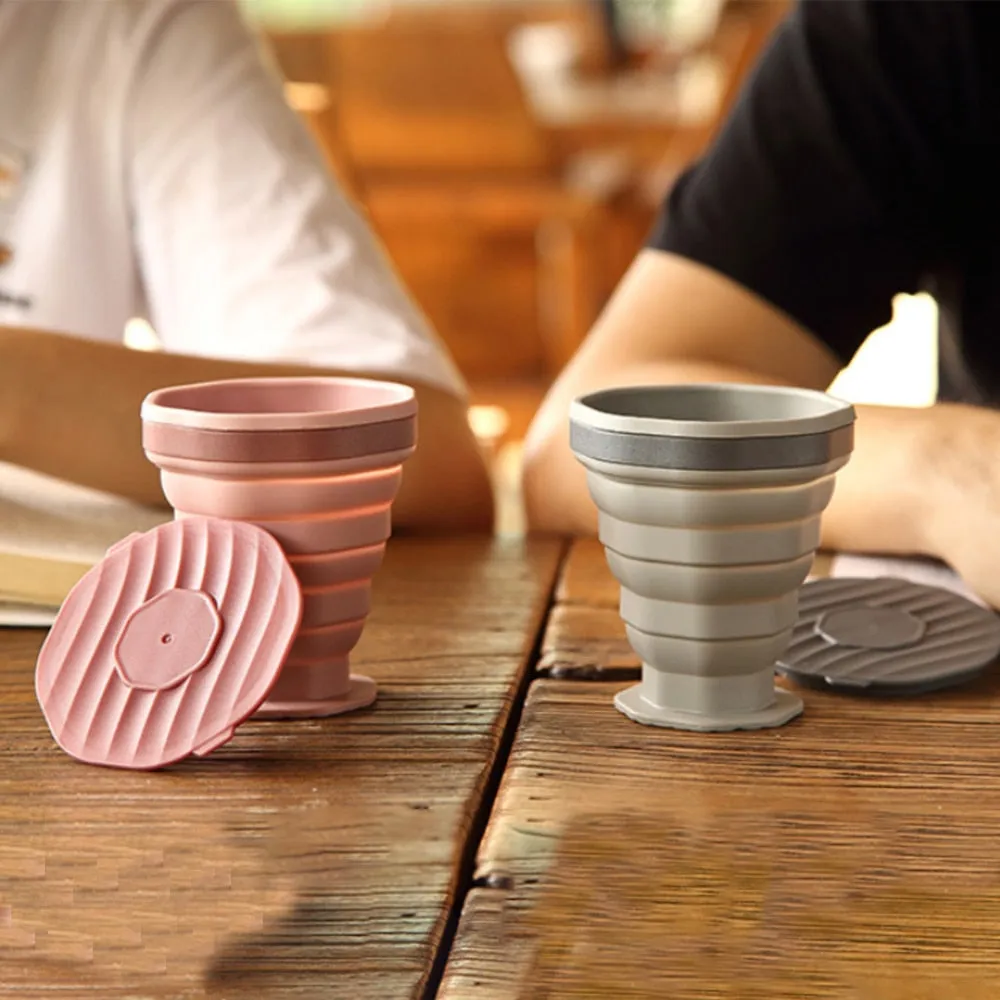 Folding Telescopic Silicone Mug