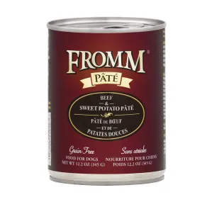 Fromm GF Pate' Beef & Sweet Potato Pate' Dog Wet Food