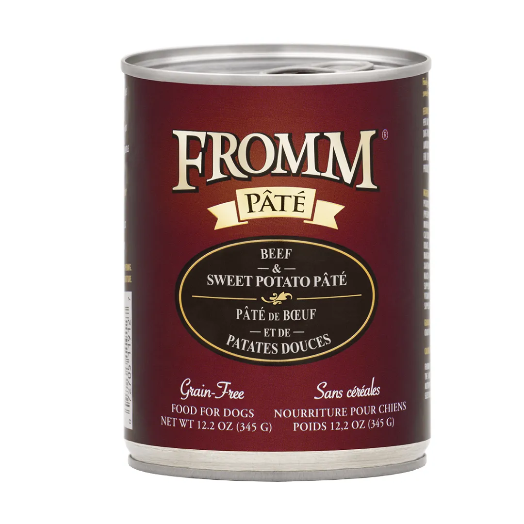 Fromm GF Pate' Beef & Sweet Potato Pate' Dog Wet Food