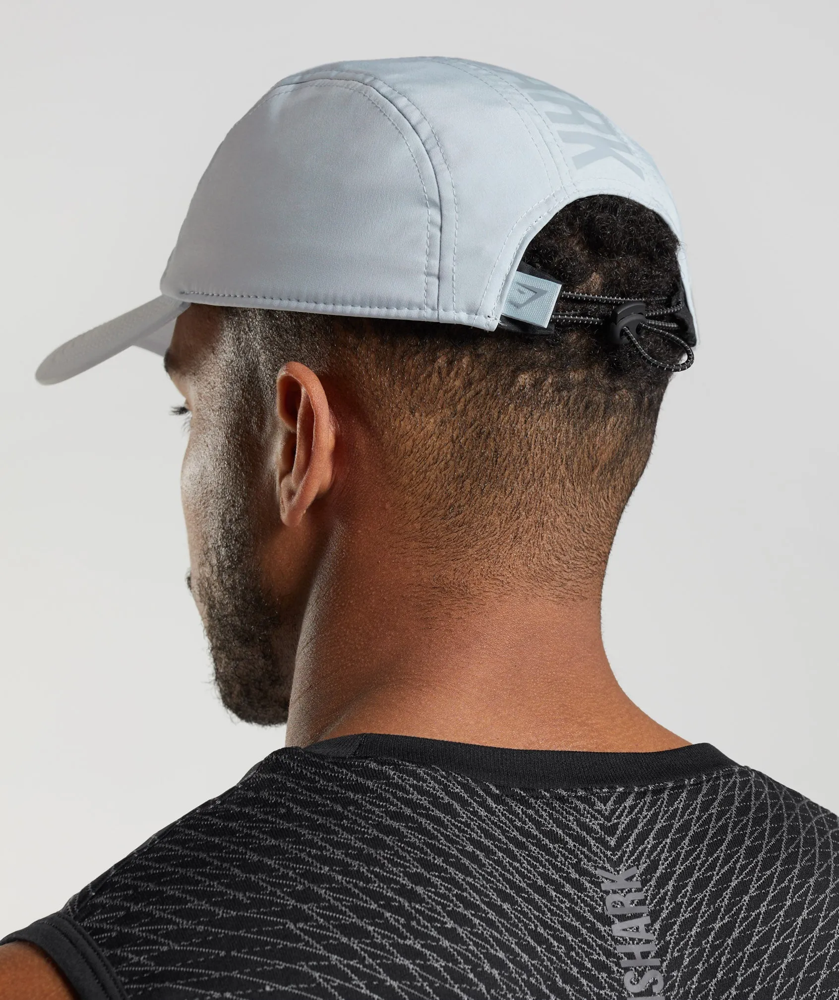 Gymshark  5 Panel Running Cap - River Stone Grey