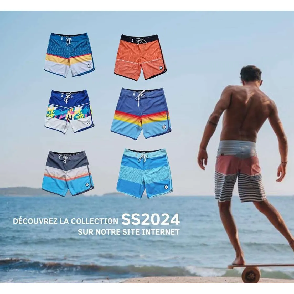 KDC Surfwear & Swimwear Men Lost Eco-friendly Boardshort [WS]