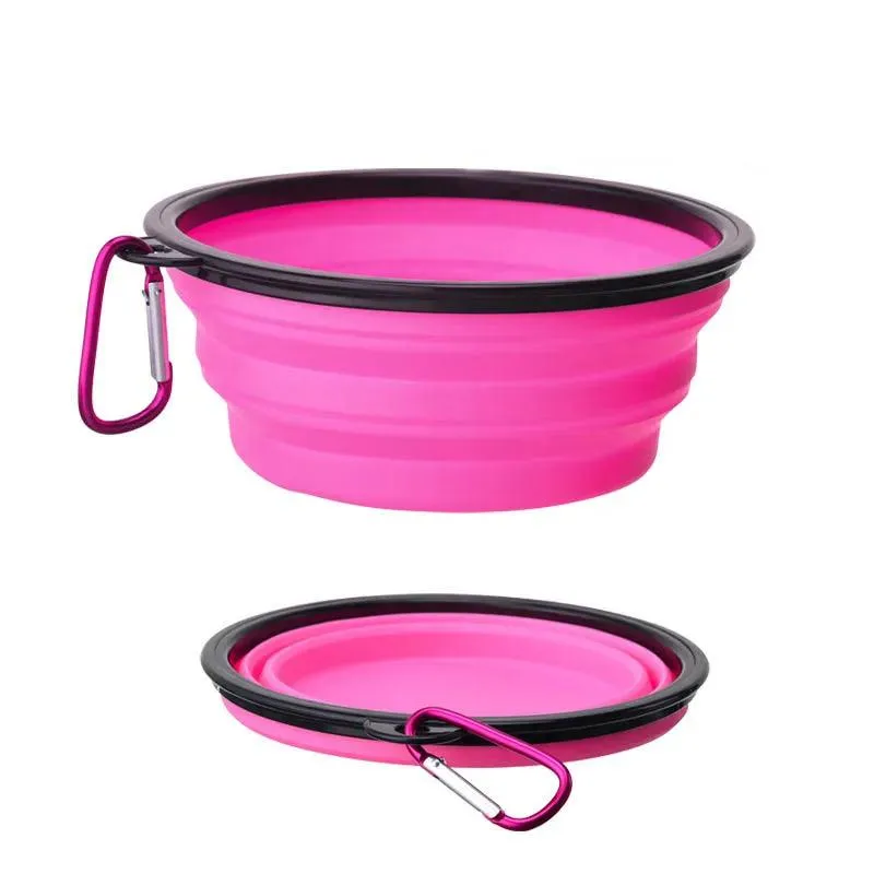 Large Folding Silicone Pet Bowl