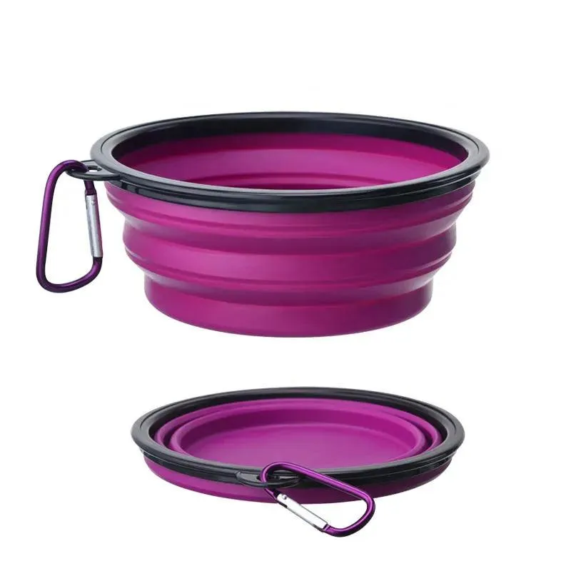 Large Folding Silicone Pet Bowl