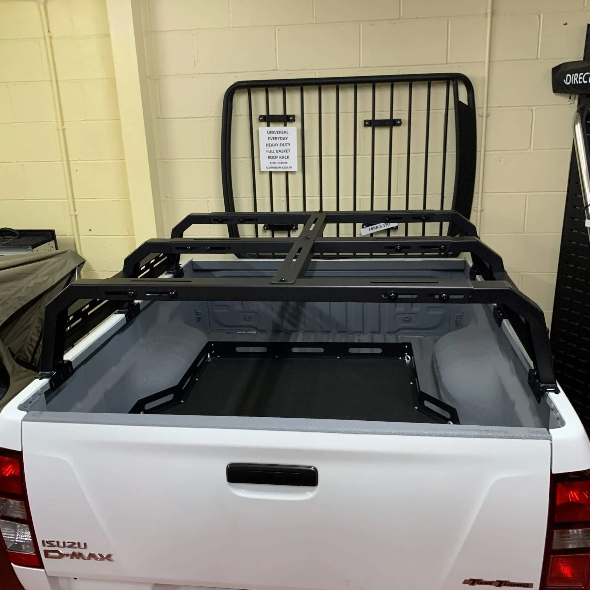 Low Height Adjustable Load Bed Roof Tent Cargo Rack for Mitsubishi L200 05-15