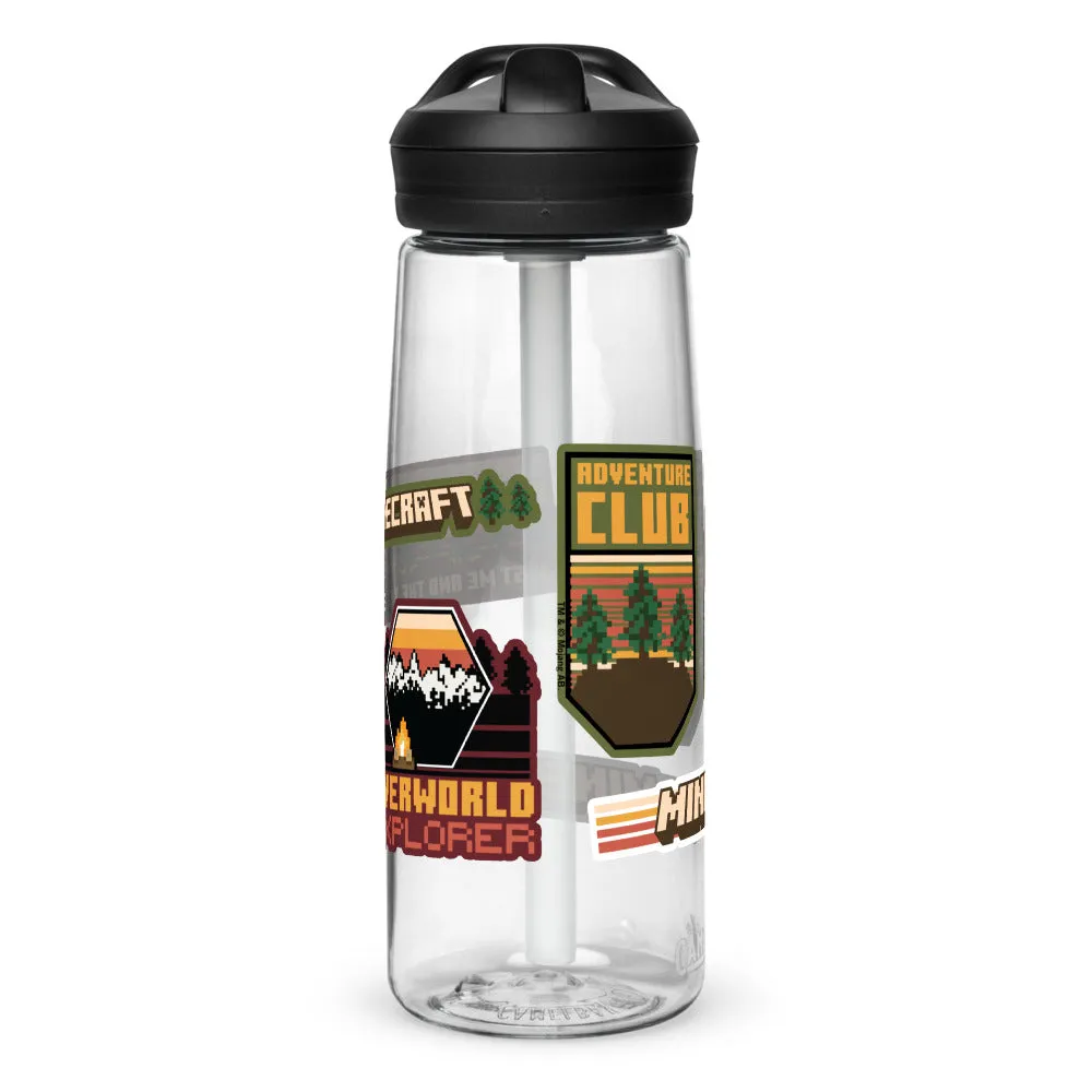 Minecraft Overworld Explorer Camelbak Water Bottle