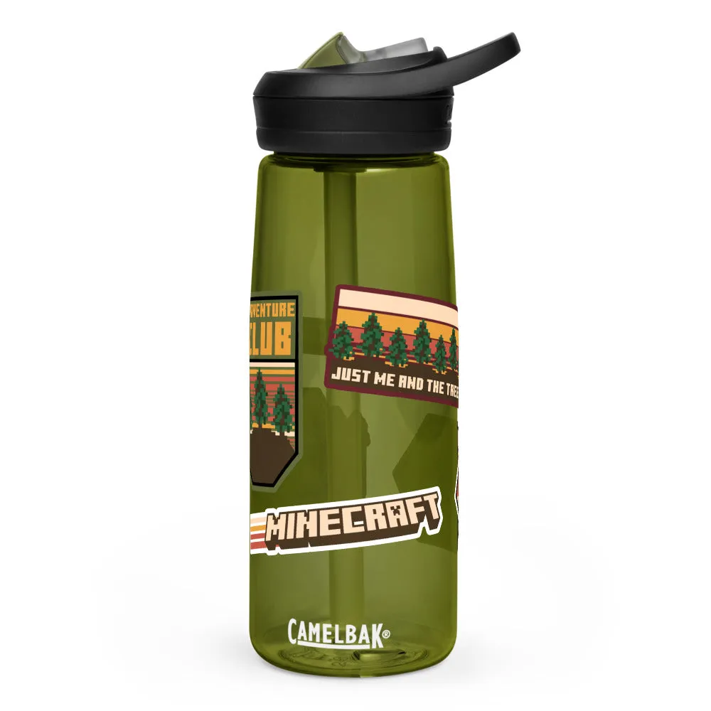 Minecraft Overworld Explorer Camelbak Water Bottle