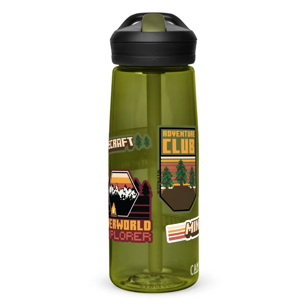 Minecraft Overworld Explorer Camelbak Water Bottle