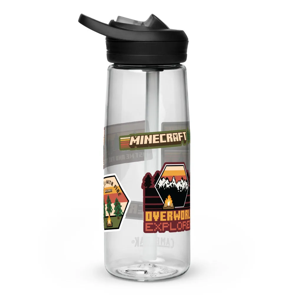 Minecraft Overworld Explorer Camelbak Water Bottle