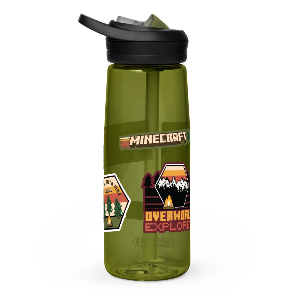 Minecraft Overworld Explorer Camelbak Water Bottle