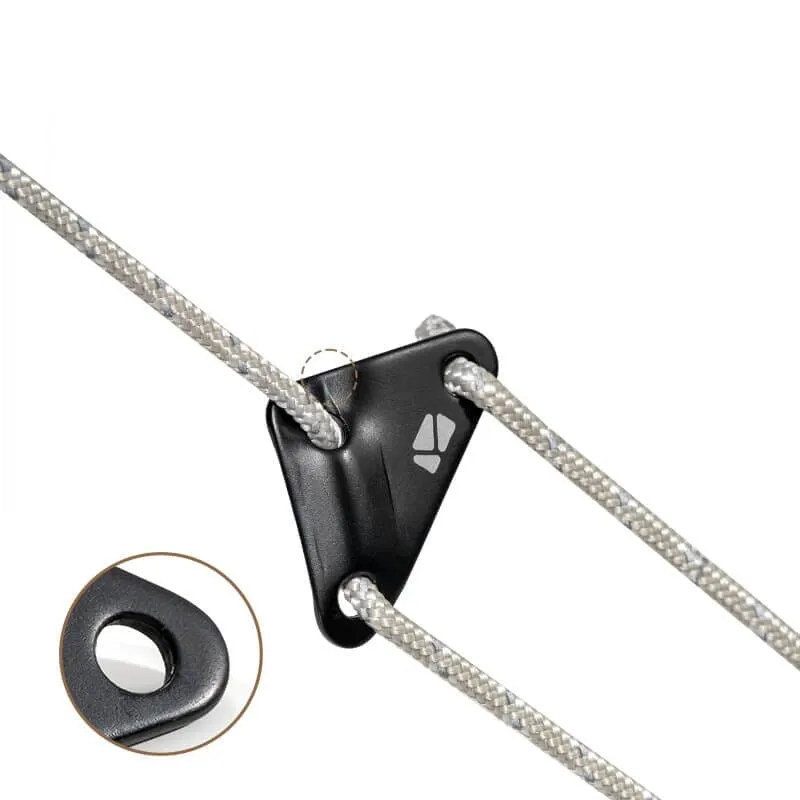 MOBI GARDEN 4MM TRIANGLE WIND ROPE BUCKLE