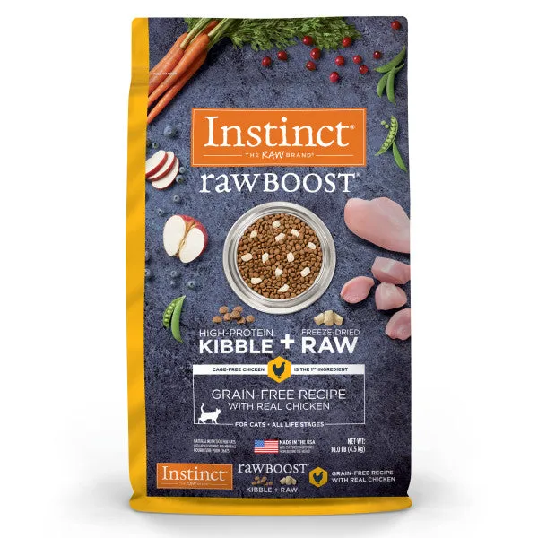 Nature's Variety Instinct Raw Boost Chicken Recipe Dry Cat Food