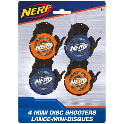 Nerf Disc Shooters (4ct)