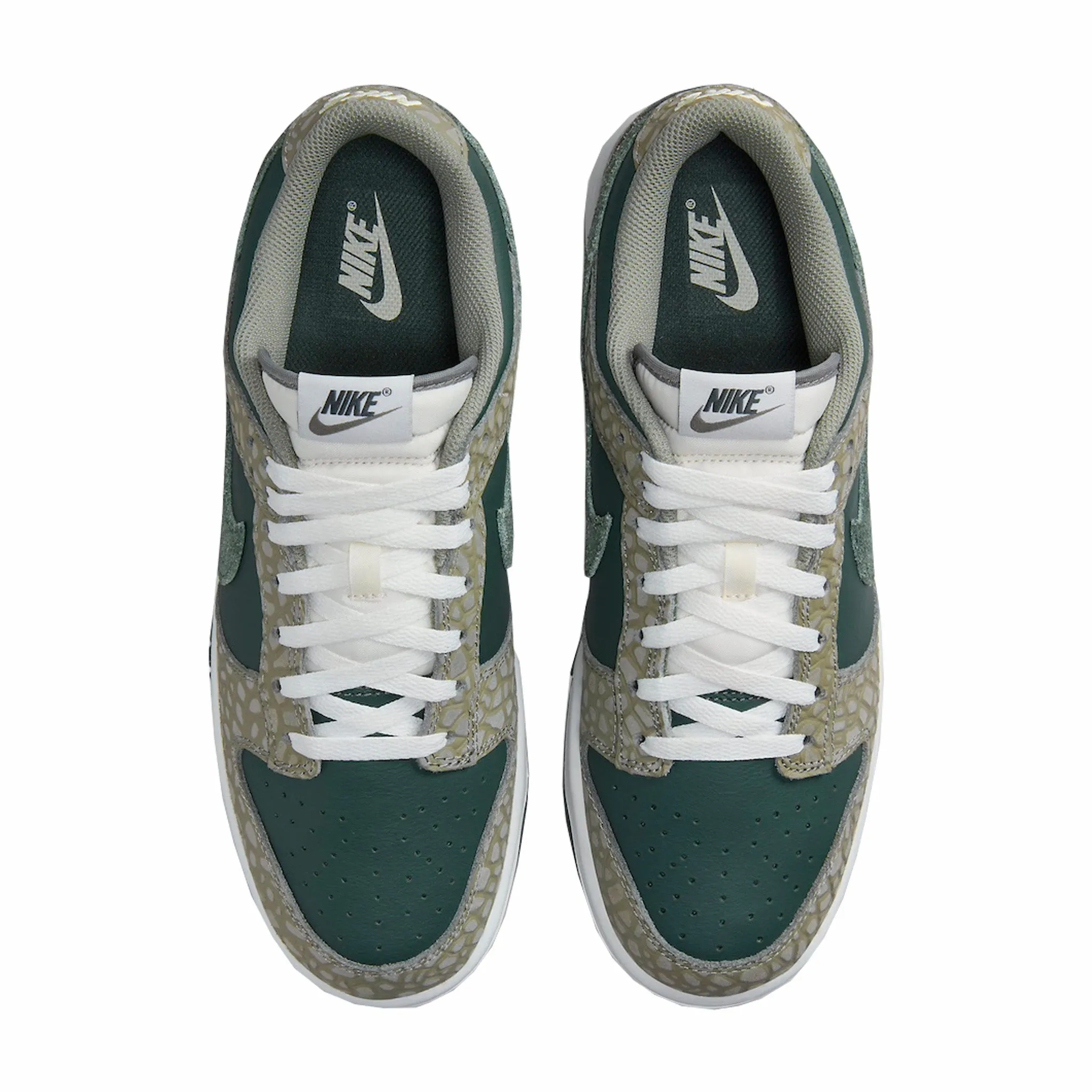 Nike Dunk Low Retro PRM (Dark Stucco/Vintage Green-Summit White)