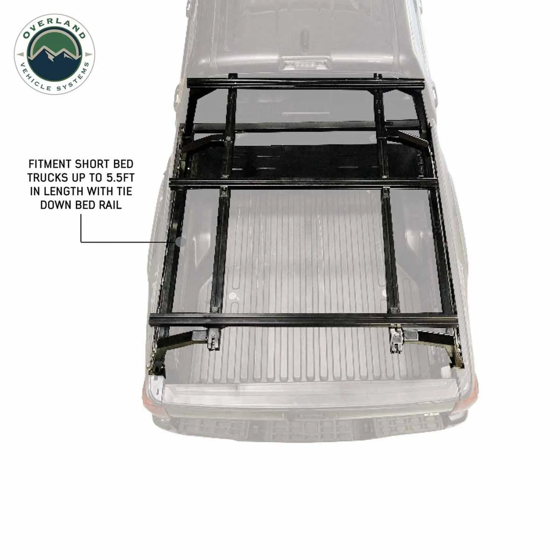 Overland Vehicle Systems Discovery Rack - Full Size Truck-Short Bed Application