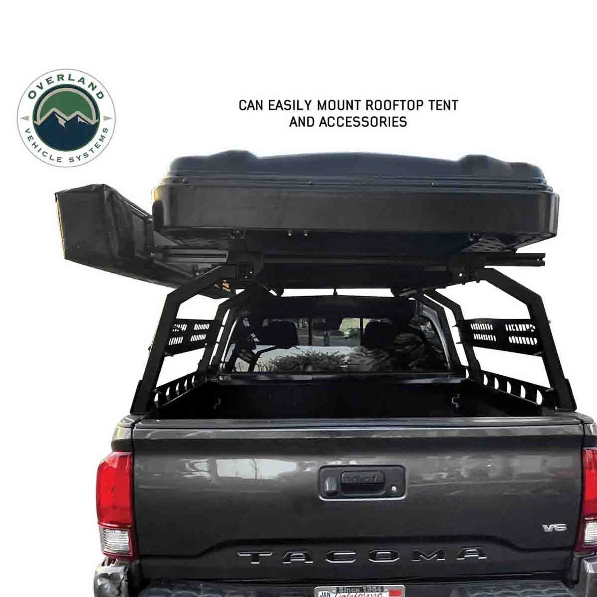 Overland Vehicle Systems Discovery Rack - Full Size Truck-Short Bed Application