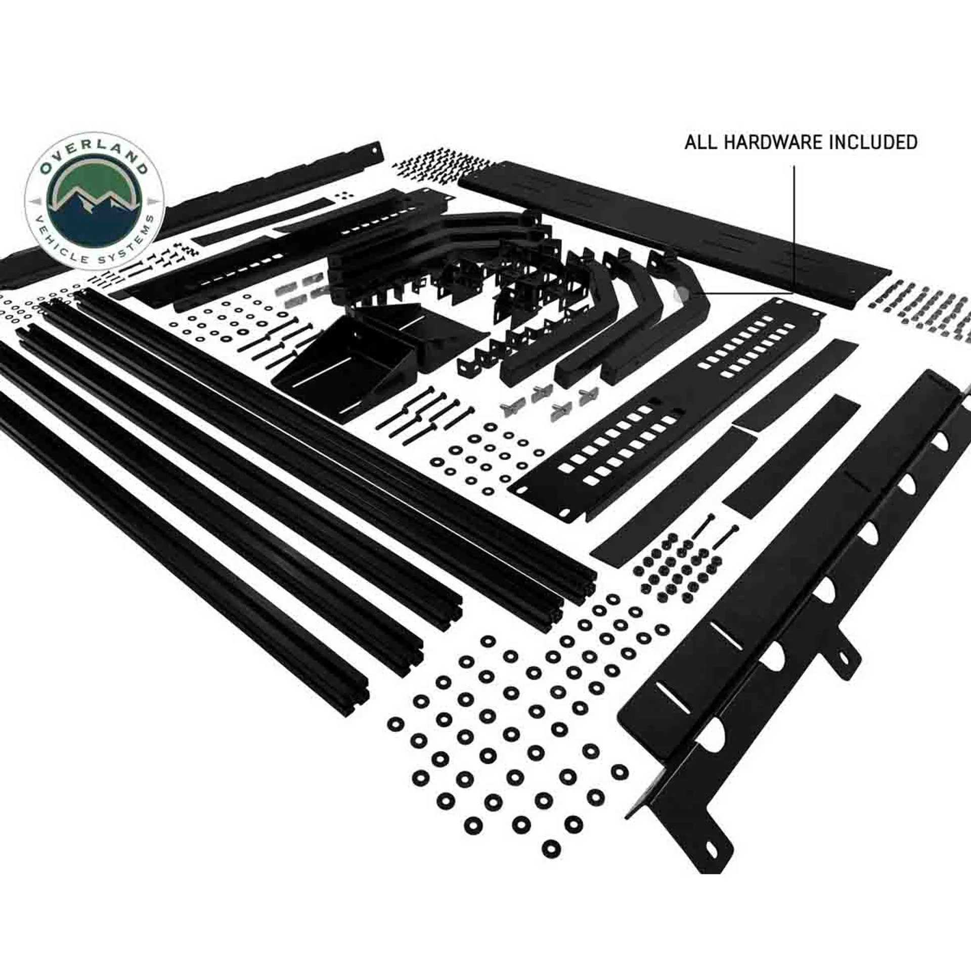 Overland Vehicle Systems Discovery Rack - Full Size Truck-Short Bed Application