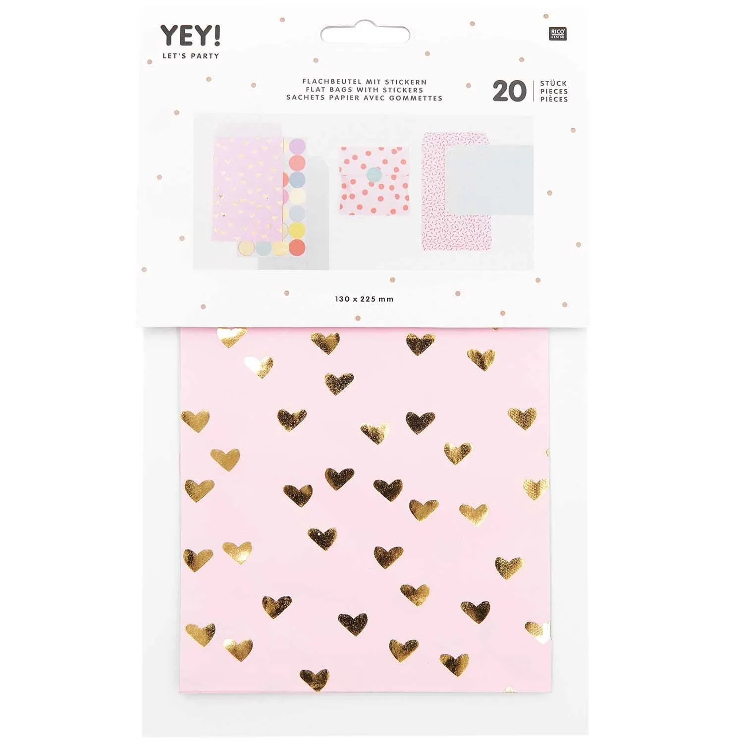 Paper Bags and Stickers Mix (20 Pack)