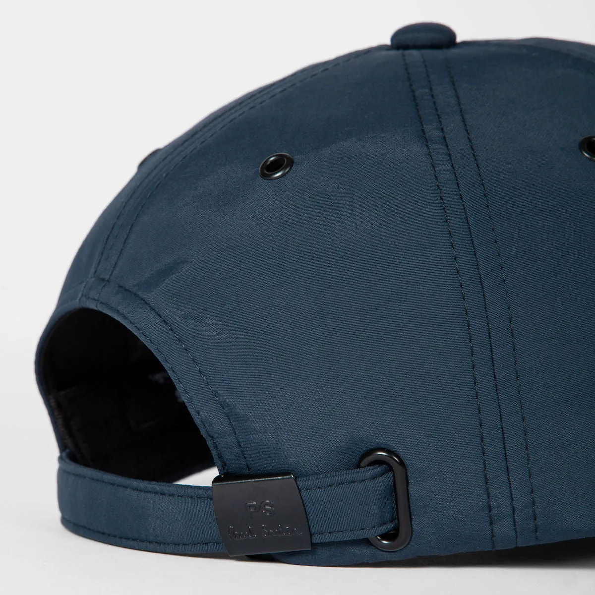 Paul Smith - Men's 'PS Happy' Logo Baseball Cap in Navy