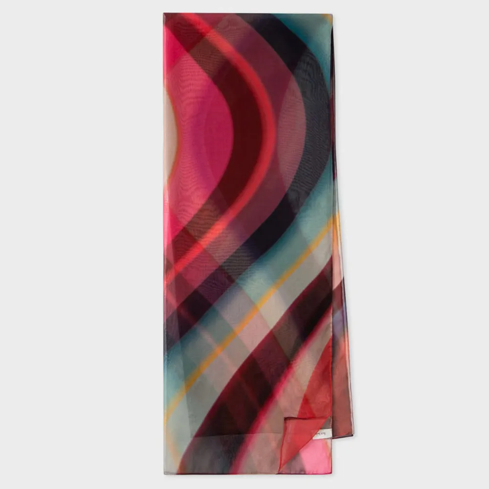 Paul Smith - Women's Spray Swirl Silk Scarf