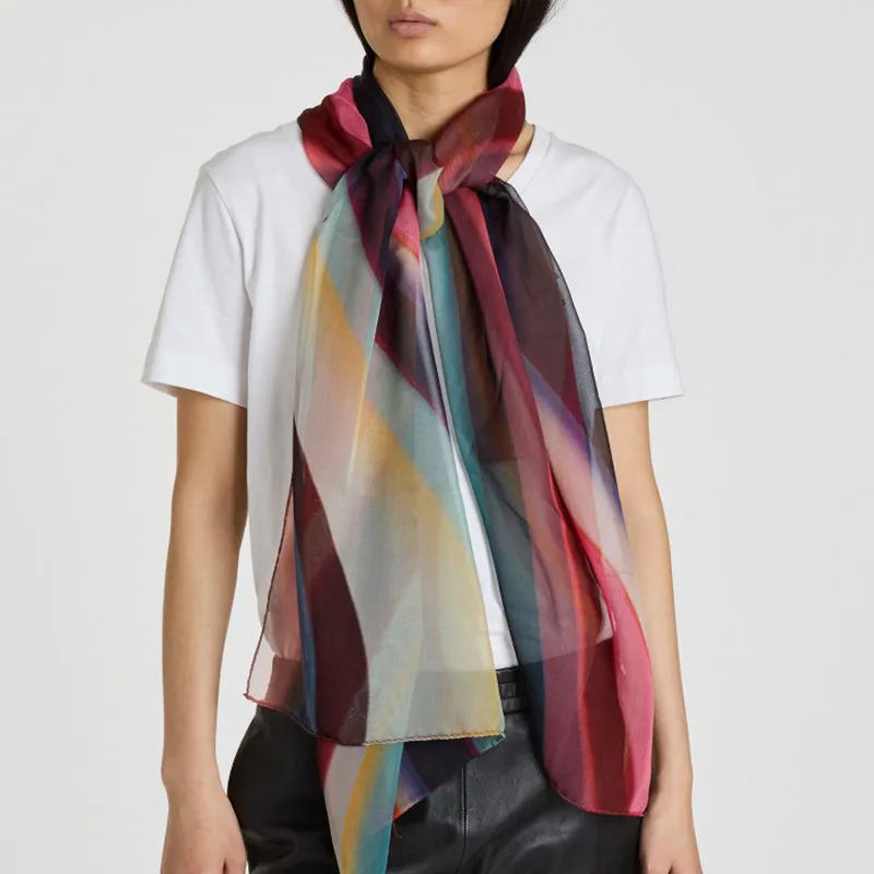 Paul Smith - Women's Spray Swirl Silk Scarf