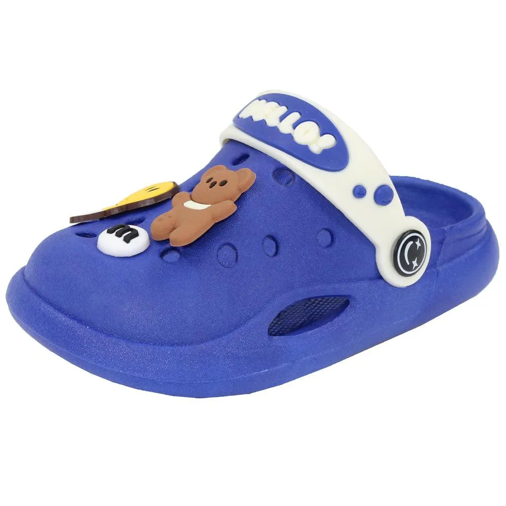 "Hello" Boys' Clogs Slippers