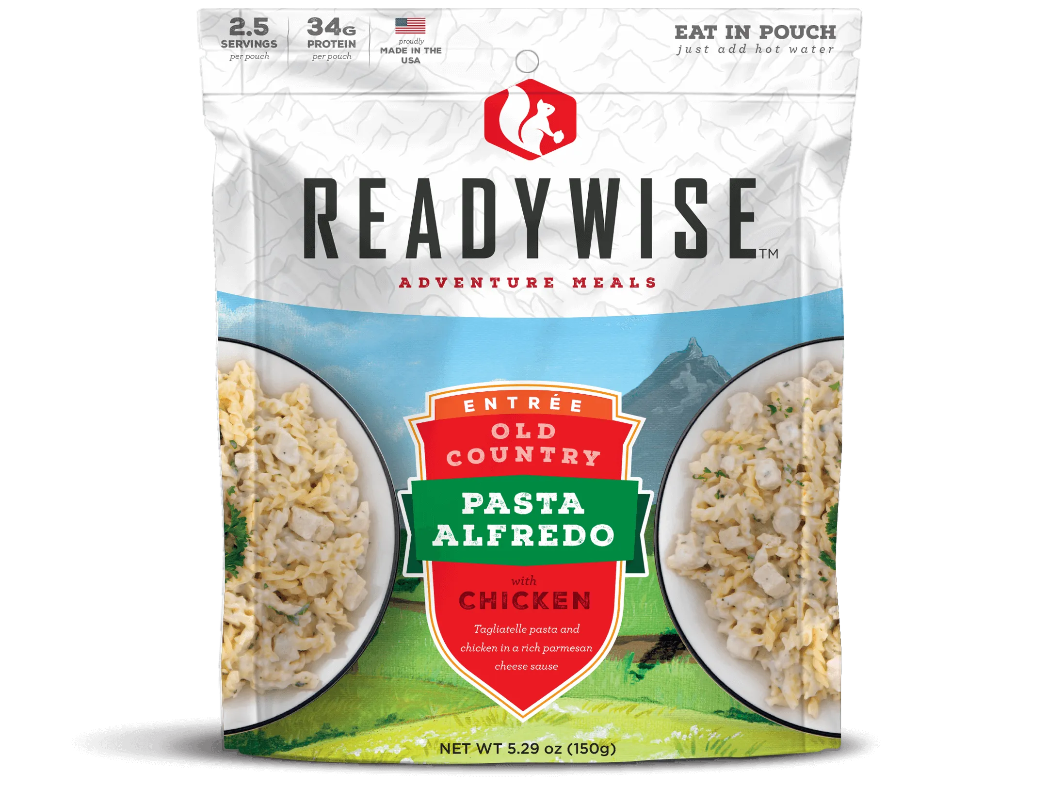 ReadyWise - Old Country Pasta Alfredo with Chicken - 6 Pack