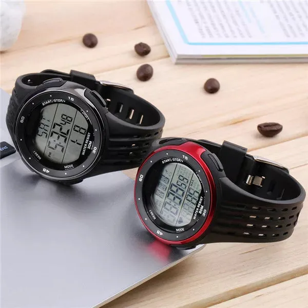 Sports Digital LED Watch (Water Resistant)