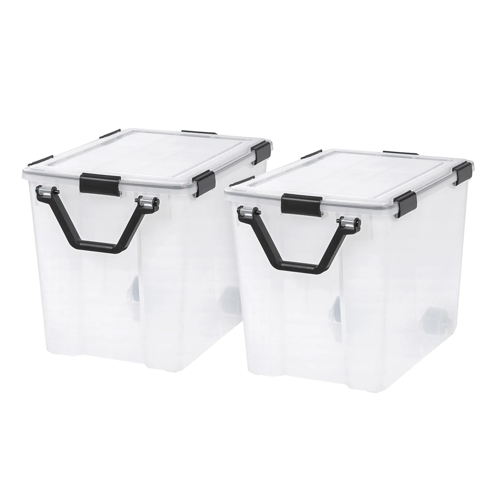 Storage Container with Handles and Wheels WeatherPro® 2 Pack - 103QT - Gasket Box