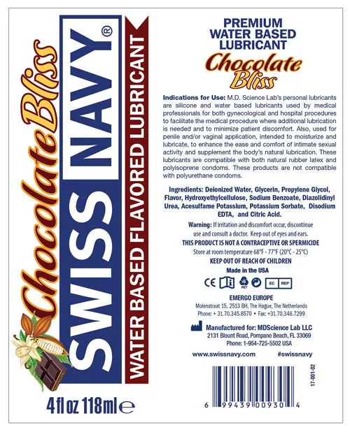 Swiss Navy Flavors - 4 Oz