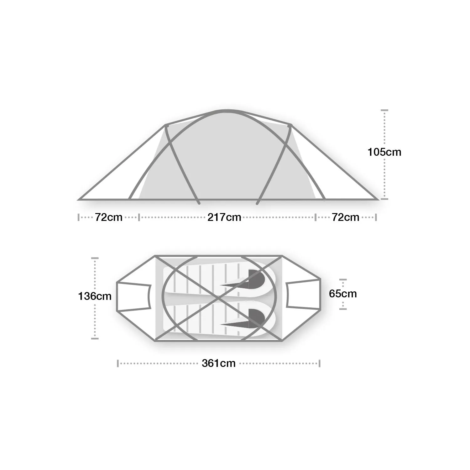 Terra Nova Quasar 2 Person Tent (2024 version)