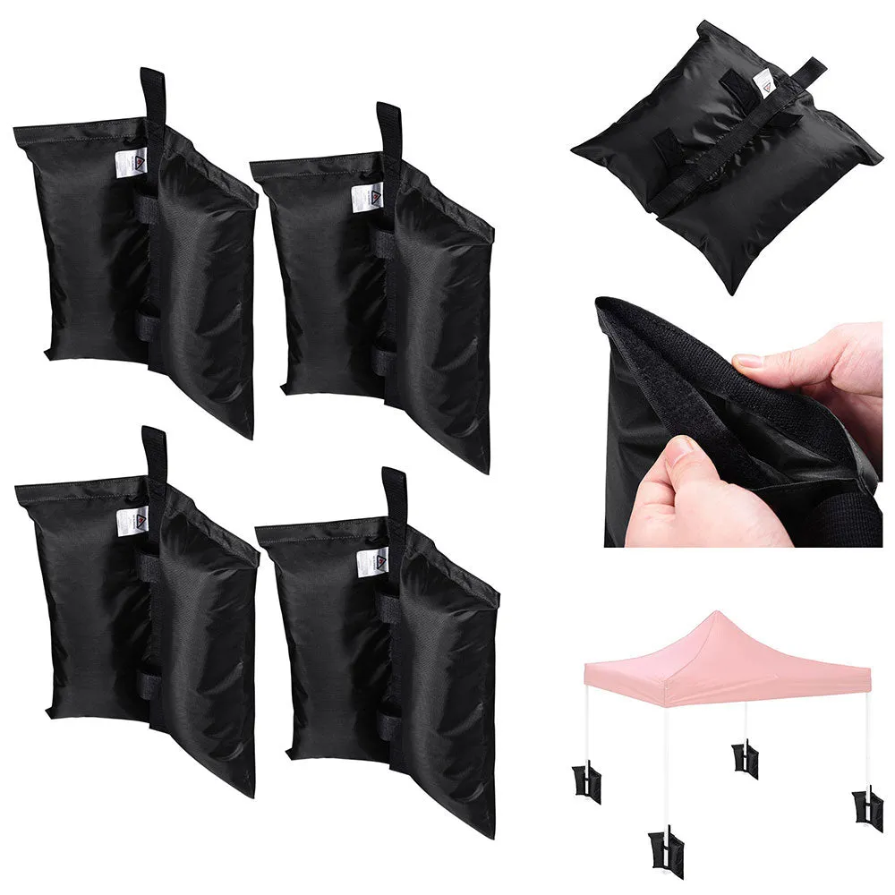 TheLAShop 4pcs Universal Canopy Weight Bags for Instant Tents