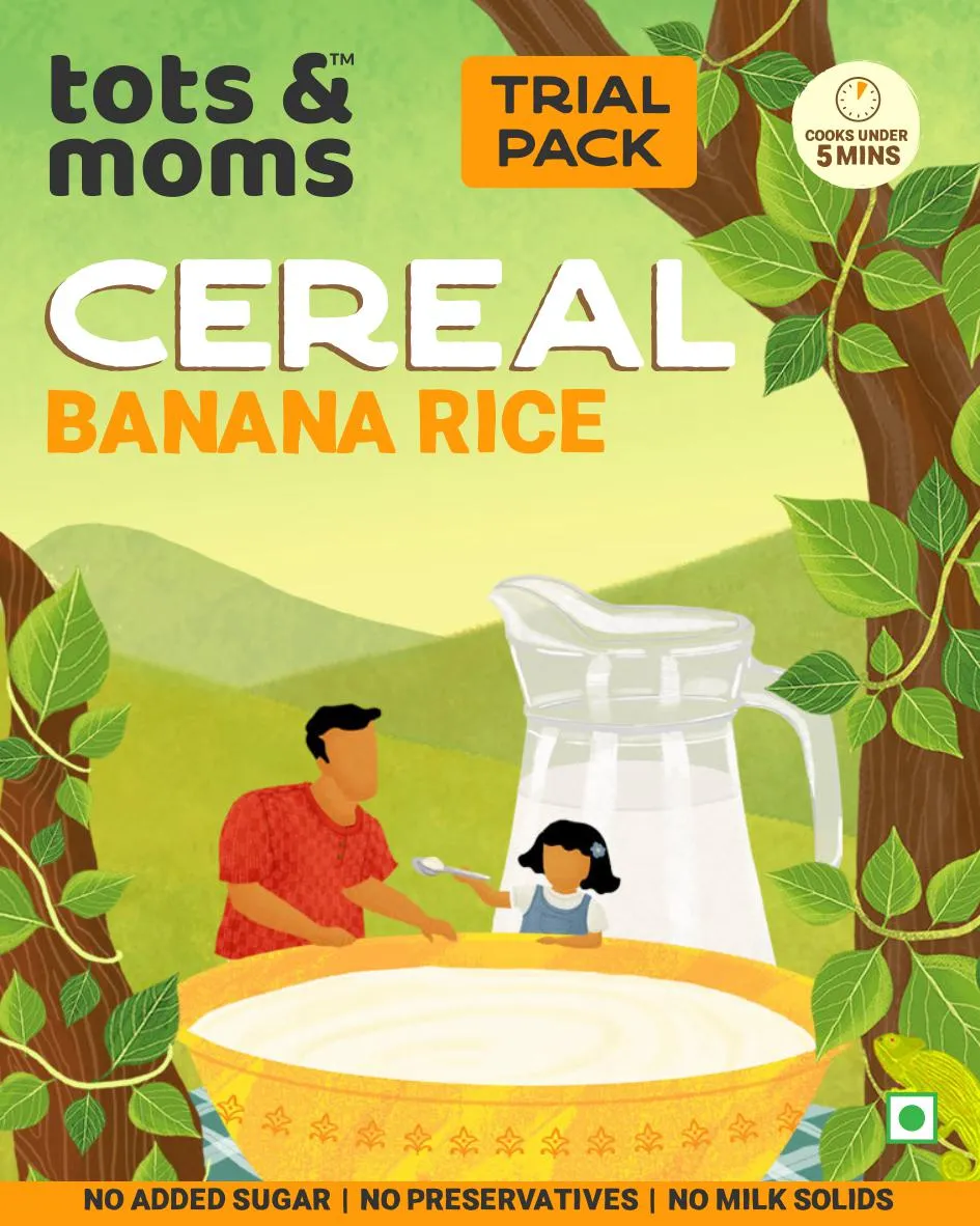 Tots&Moms Trial Pack - Cereals Combo 4 Packs