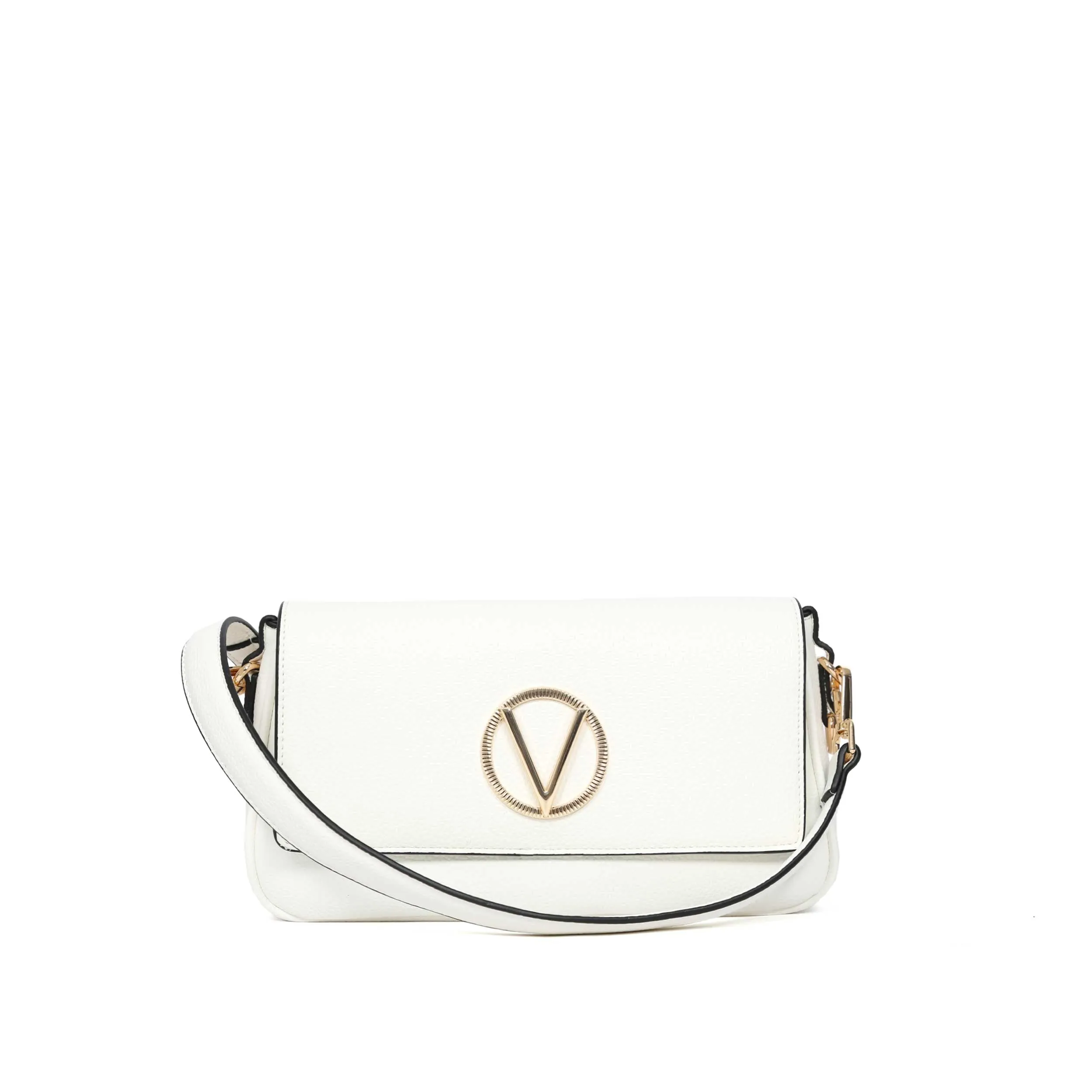 Valentino Bags Katong Ladies Shoulder Bag in White