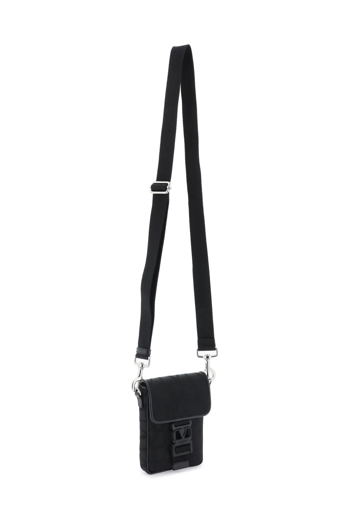 Valentino garavani black iconographe mini crossbody bag