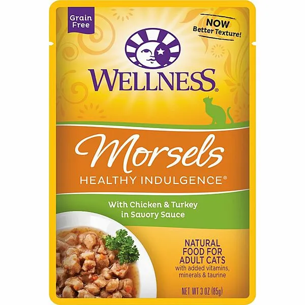 Wellness Morsels Chicken & Turkey 3OZ | Cat