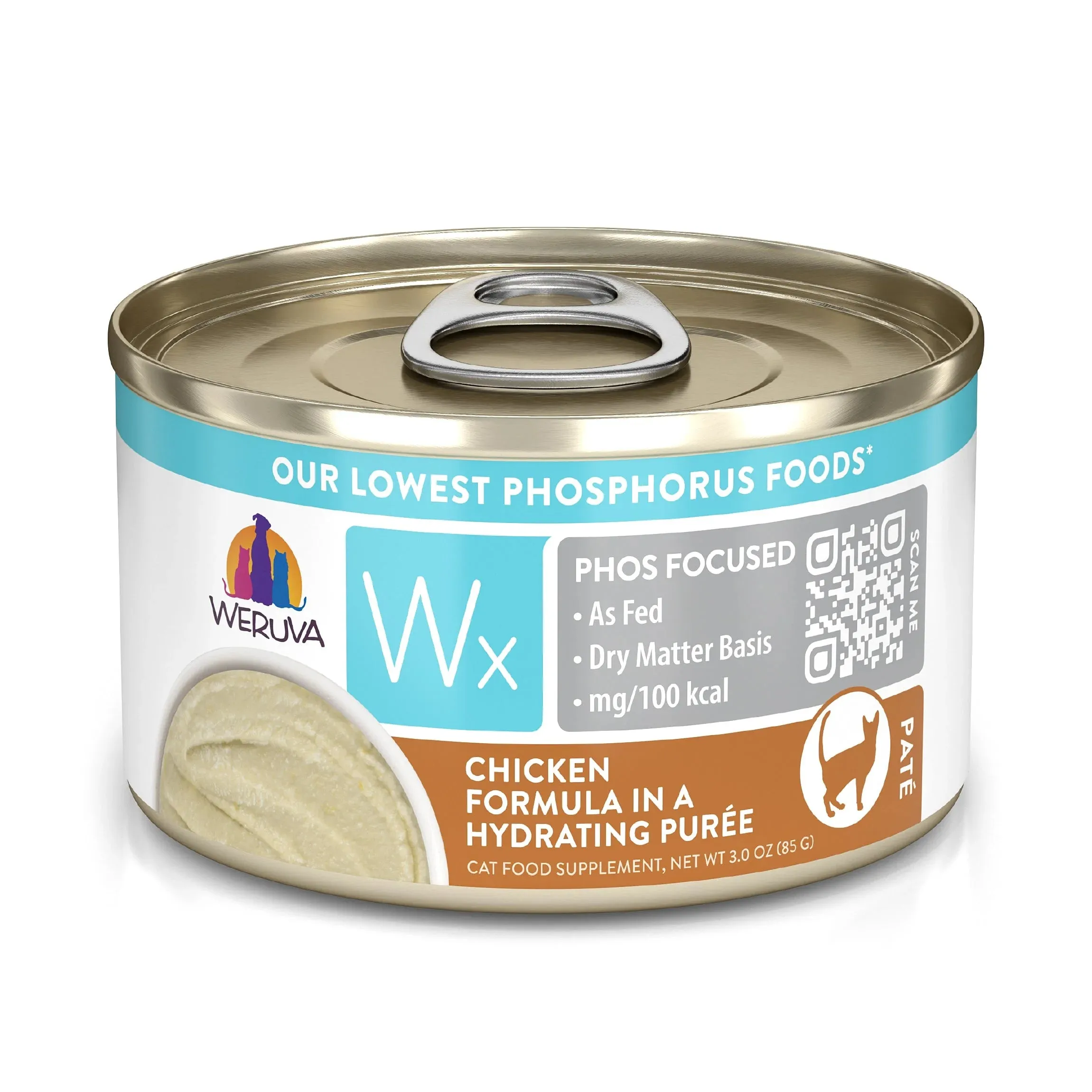 Weruva  Wx Phos Focused  Chicken Formula Chicken in a Hydrating Purée